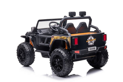 Elektro Kinderauto Jeep XB-1118 Schwarz 12V 4x4 für Kinder 3 bis 8 Jahre