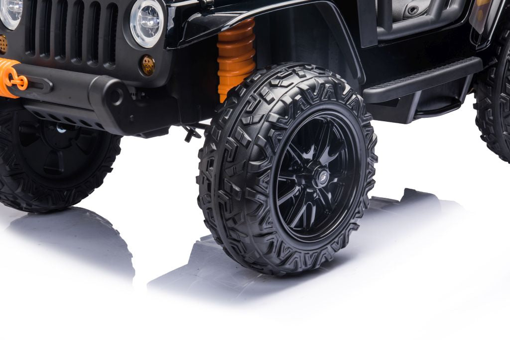 Elektro Kinderauto Jeep XB-1118 Schwarz 12V 4x4 für Kinder 3 bis 8 Jahre