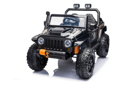 Elektro Kinderauto Jeep XB-1118 Schwarz 12V 4x4 für Kinder 3 bis 8 Jahre