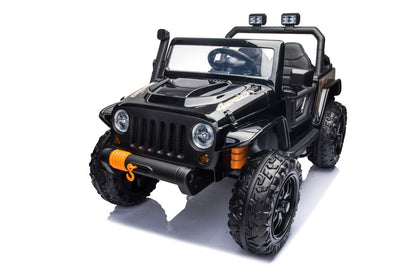 Elektro Kinderauto Jeep XB-1118 Schwarz 12V 4x4 für Kinder 3 bis 8 Jahre