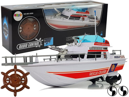 Rettungsboot Ferngesteuert 27 Mhz Ruder 44 cm Reichweite 40 m