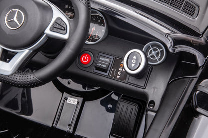 Elektroauto Mercedes SLC 300 Blau Kinderfahrzeug 3 Jahre und älter
