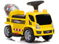 Battery-powered vehicle concrete mixer sounds