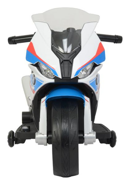Elektro Kindermotorrad BMW S1000RR Weiß