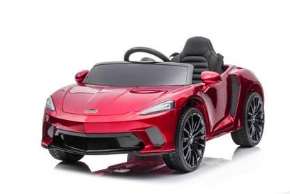 Electric children's car McLaren GT 12V painted red