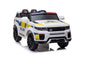Elektro Kinderauto Jeep BBH-021 Polizei Weiß 12V