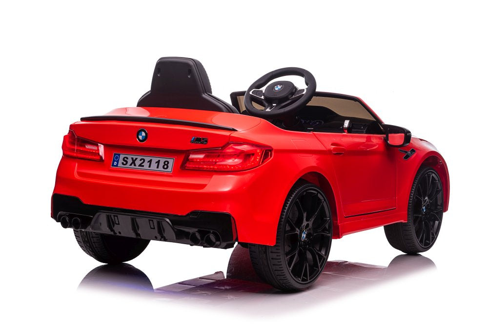 Elektro Kindermotorrad BMW M5 DRIFT Rot 24V Drift Version