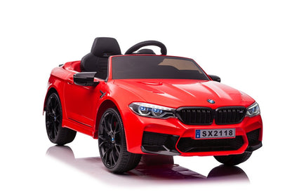 Elektro Kindermotorrad BMW M5 DRIFT Rot 24V Drift Version
