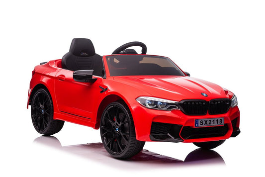 Elektro Kindermotorrad BMW M5 DRIFT Rot 24V Drift Version