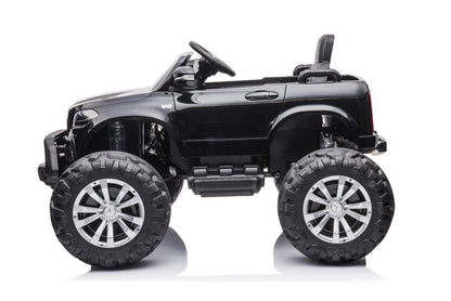 Elektro Kinderauto Mercedes DK-MT950 4x4 Schwarz Lackiert