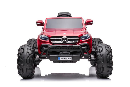 Elektro Kinderauto Mercedes DK-MT950 4x4 Rot Lackiert 8 km/h