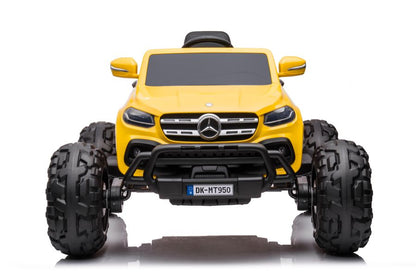 Elektro Kinderauto Mercedes DK-MT950 4x4 Gold-Gelb