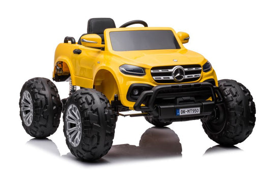Elektro Kinderauto Mercedes DK-MT950 4x4 Gold-Gelb