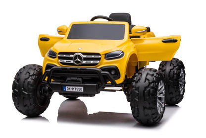 Elektro Kinderauto Mercedes DK-MT950 4x4 Gold-Gelb