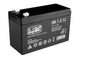 AGM gel battery for a car for a 12 V 7.2 AH battery