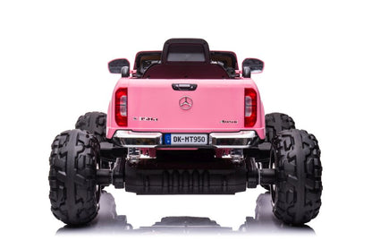 Elektro Kinderauto Mercedes DK-MT950 4x4 Hellrosa